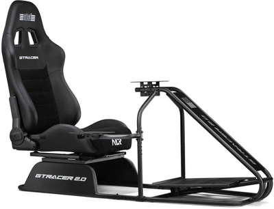 Kokpit simulimi Next Level Racing NLR-R007, për gara dhe fluturim, i zi