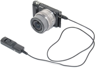Telekomandë me kabllo JJC MA-F2, për Sony Multi Connector, e zezë