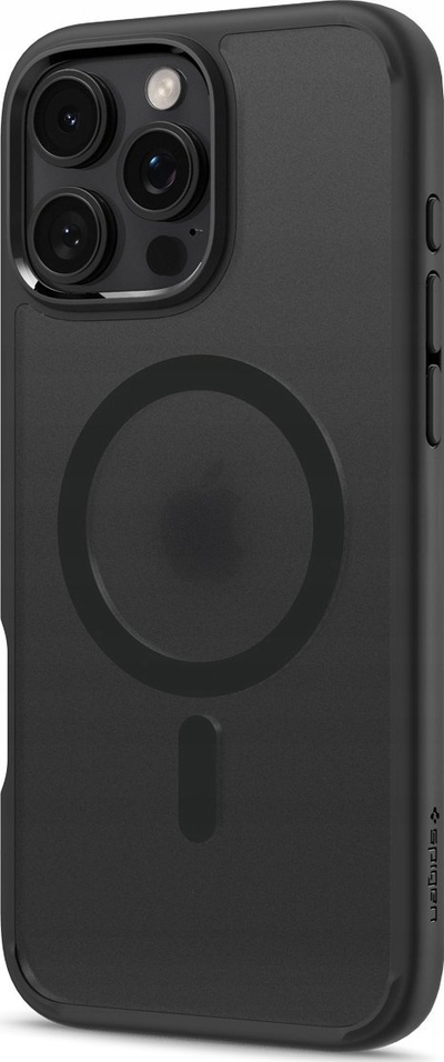 Mbrojtëse telefoni Spigen Ultra Hybrid MagSafe, për iPhone 16 Pro, Frost Black