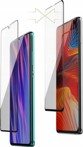 Xham mbrojtës GC Clarity për Xiaomi Redmi K30 Ultra, tempered glass, transparent, me kornizë të zezë