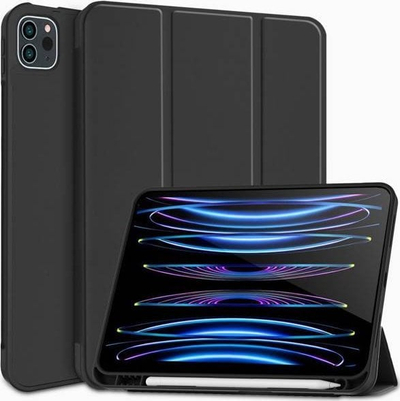 Mbulesë tablet Tech-Protect SmartCase, për iPad Pro 11 2020 2021 2022, me mbajtëse Apple Pencil, e zezë
