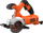 Sharrë rrethore e vogël Black &amp; Decker BES510, 400W, disk 85mm, portokalli