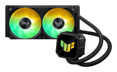 Ftohës uji CPU Asus TUF Gaming LC III 240 ARGB, 240mm, dy ventilatorë ARGB, i zi