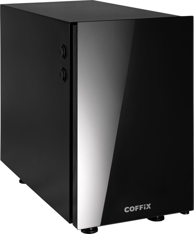 Фрижидер за млеко COFFIX PMC9, 4L, Diamond Black, црн