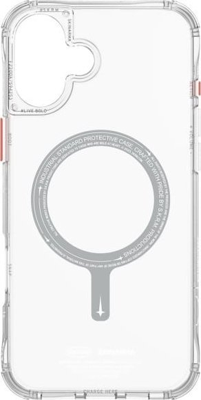 Mbulesë telefonu Skinarma Saido për iPhone 16 Plus, magnetike MagSafe, transparente