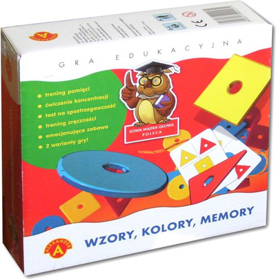 Loja shoqërore Alexander Memory Patterns Colors 0457, për fëmijë 5+, shumëngjyrëshe