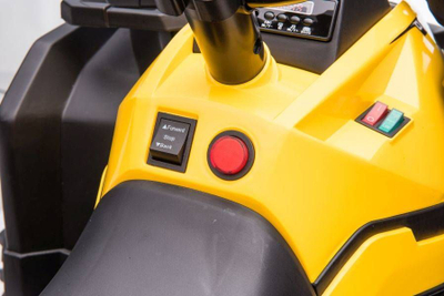 Motor katër rrotësh elektrik Lean Cars QLS-3288, 12V, për fëmijë, i verdhë