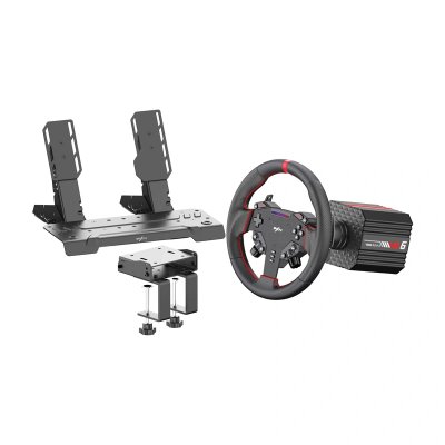 Set volant garash PXN VD6, Direct Drive 6Nm, pedale alumini, i zi