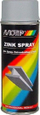Sprej zinku MOTIP 04061, 400ml, efekt mat, gri