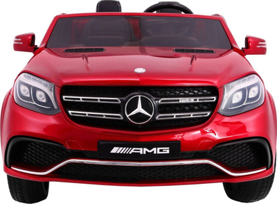 Makina elektrike për kalamaj Mercedes-Benz AMG GLS63, dy ulëse, me telekomandë 2.4GHz, e kuqe