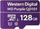 Kartë memorie WD Purple MicroSDXC,128GB Class 10 UHS-I/U1 (WDD128G1P0C)