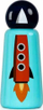 Shishe uji LUND London Skittle Mini, 300ml, inox, Rocket Ship