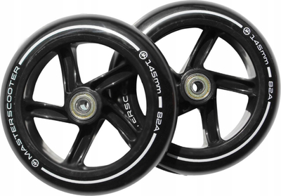 Rrota për trotinet Master, 145 mm, ABEC 7, 2 copë, gri