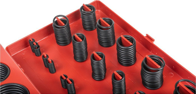 Set unazash gome O-ring Richmann C0411, 419 copë, kuti plastike e kuqe