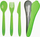 Set takëmesh për udhëtim Sistema Cutlery to GO, 3 pjesë, plastikë BPA free, me kuti mbajtëse
