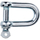 Set kapëse metalike Black+Decker Shackle, 6 copë, të galvanizuara, ngjyrë metalike