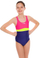 Kostum noti për vajza Aqua-speed Junior Emily, njëpjesësh, rozë vjollcë
