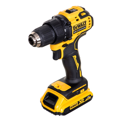 Shpues vidhosës Dewalt DCD708D2T, 18V, 2x bateri 2Ah, i verdhë