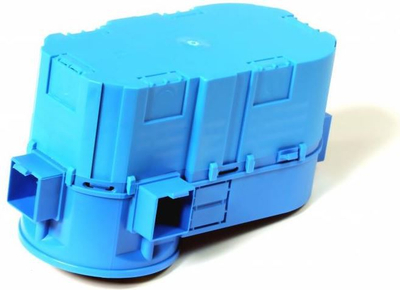 Kuti elektrike e fshehtë dyshe Simet SE2 x 60G, 60mm, blu