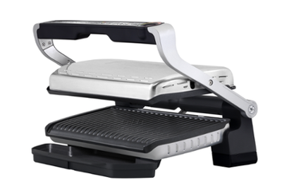 Skarë elektrike Tefal Optigrill + XL GC 722 D, e zezë / argjendtë