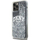 Kapak telefoni DKNY Liquid Glitter Arch Logo, për iPhone 12 12 Pro, i zi