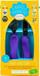 Set takëmesh për kalamaj Nanas Manners Stage 3, TRI GRIP, çelik inoks, lejla