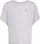 Bluzë sportive adidas Yoga Tee Jr IC0322, për goca, rozë