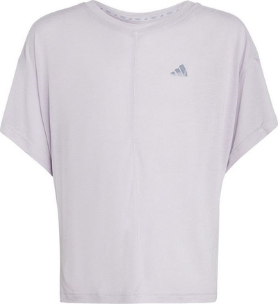 Bluzë sportive adidas Yoga Tee Jr IC0322, për goca, rozë