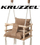 Lëkundje për fëmijë KRUZZEL NEW H26685, velvet Cleanaboo, deri 25 kg, beige