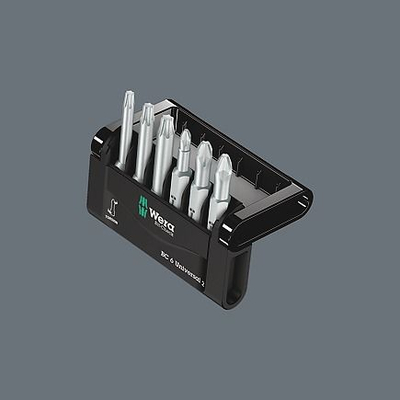 Set bitash Wera Bit-Check 6 V Universal 1, 6 copë, 50 mm