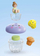 Set loje banjo Playmobil Colorful Jellyfish Family 71439, 9 pjesë, me 3 tableta banjo Tinti, shumëngjyrësh
