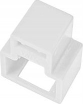 Bllokues prizash RJ45 Alantec WT-BW-07, paketim 24 copë me çelës, i bardhë