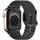 Rrip 4wrist për orë Apple, 42/44/45/49 mm, i zi