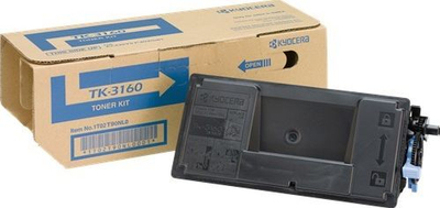 Toner printeri Kyocera TK-3160, 12500 faqe, i zi