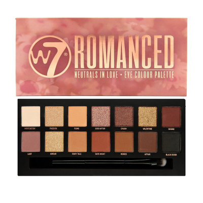 Hije për sy W7 Romanced Neutrals in Love, 9.6gr