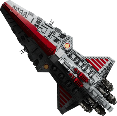 Set LEGO Star Wars Venator-class Star Destroyer 75367, Ultimate Collector Series, model koleksionues