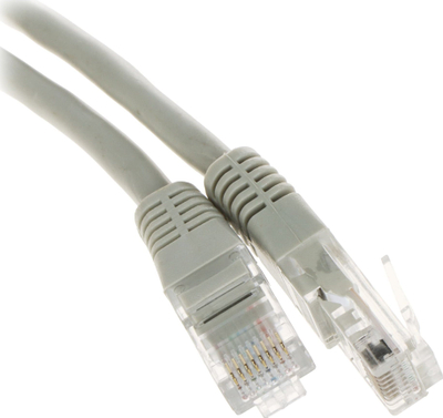 Kabllo rrjeti Conotech Patchcord RJ45 Cat 5e, 7.5 m, gri