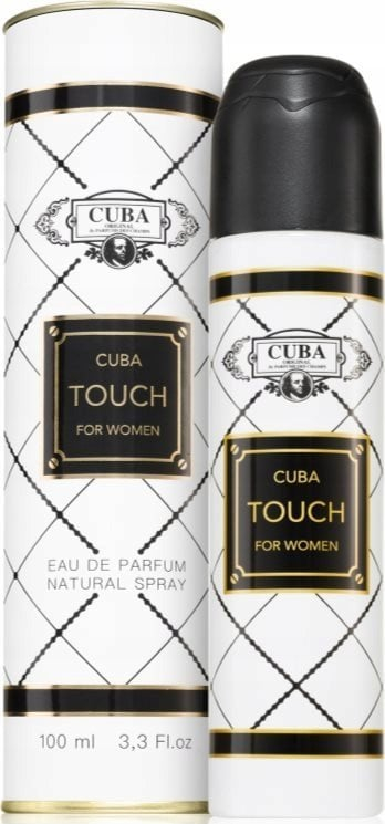 Parfum për femra Cuba Paris Cuba Touch, Eau de Parfum, 100ml, i bardhë