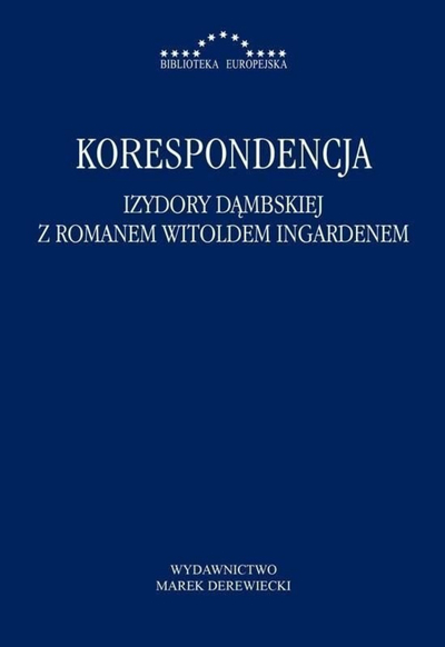 Libër Correspondence of Izydora Dąmbska with R. Ingarden, filozofi, gjuhë e huaj
