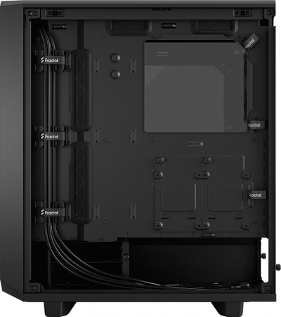 Kasë Fractal Design Meshify 2 Compact TG Light Tint, e zezë, Midi Tower