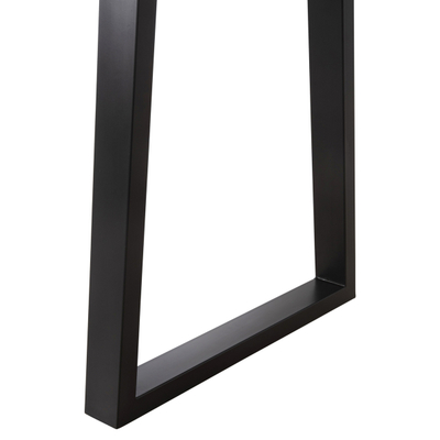 Tavolinë ngrënieje Sofia Slim 160x92x78Hcm (HM8500.21), zezë