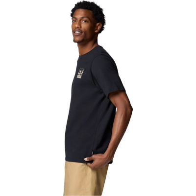 Блуза Columbia Explorers Canyon Back SS Tee, за мажи, памук еластан, црна