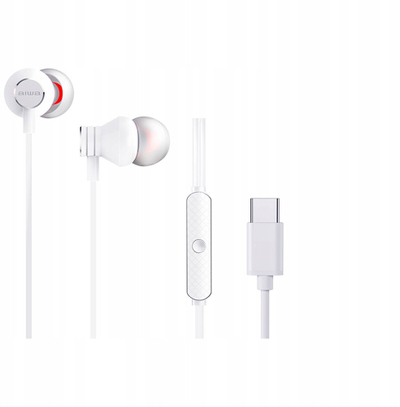 Kufje in-ear Aiwa ESTM-50USB-C WT, me USB-C, ngjyrë e bardhë