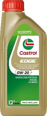 Vaj motori Castrol EDGE 0W20 V, sintetik, 1L, ngjyrë flori
