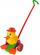 Lodër për t’u shty me shkop Duck Max, rosak plastik, gjatësi 55 cm, shumëngjyrëshe