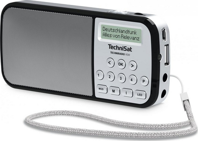 Портабилно радио ТехниСат РДР, DAB+ FM, USB MP3, сребрено