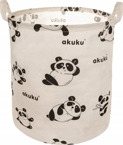 Shportë lodrash Akuku Panda, paloset, bardh e zi