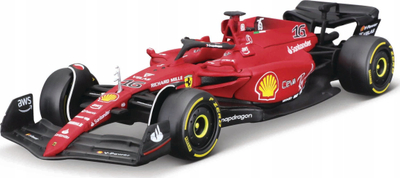 Model makine Bburago Ferrari F1-75, 1:43, metal, e kuqe