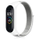 Rrip najloni Eternico Airy për Xiaomi Mi Band 5 6 7, i ajrosshëm, mbyllje me rrip ngjitës, Cloud White