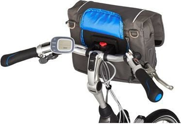 Adapter montimi biçiklete Basil Klickfix BAS-70158, sistem që çohet e vihet, pllaka adapteri, gri